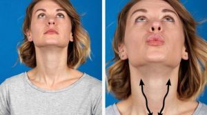 Senam untuk menyingkirkan double chin